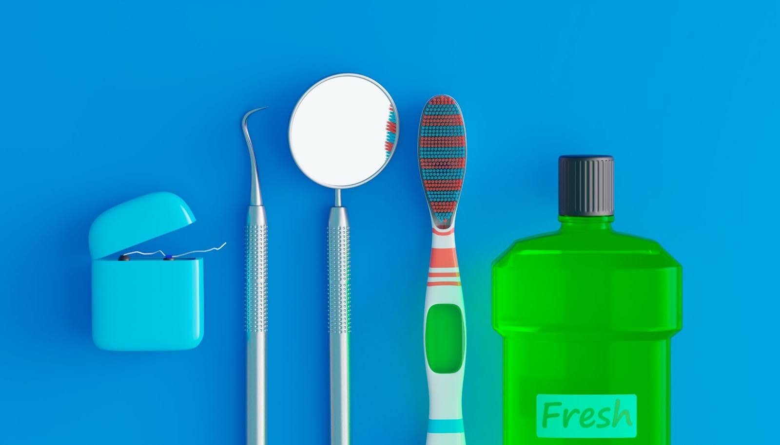 dental care products lined up kneib dentistry best oral hygiene products